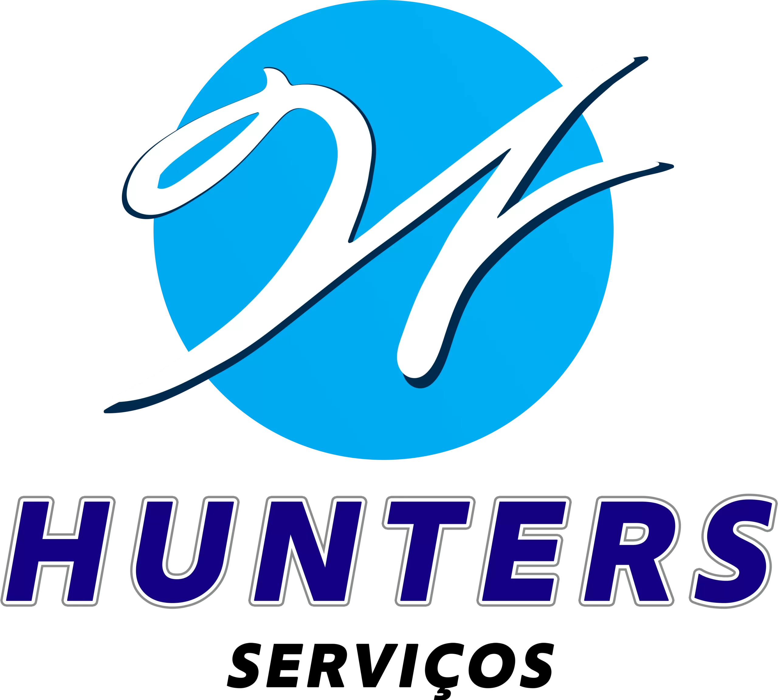 logotipo hunters serviços